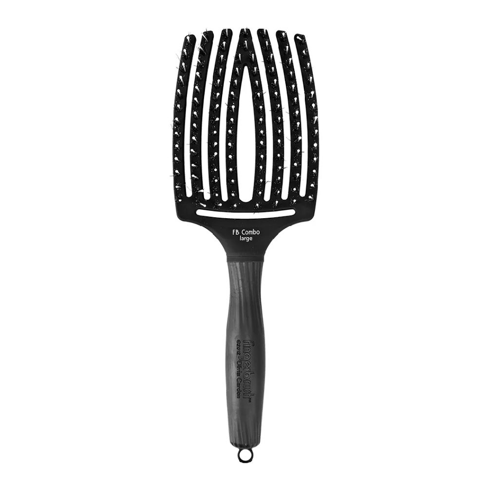 Olivia Garden Fingerbrush Combo large Full Black