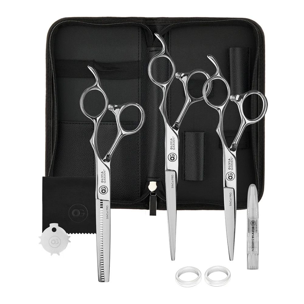 Olivia Garden Haarschneideschere SilkCut PRO 3er Set "5,75","6,5"