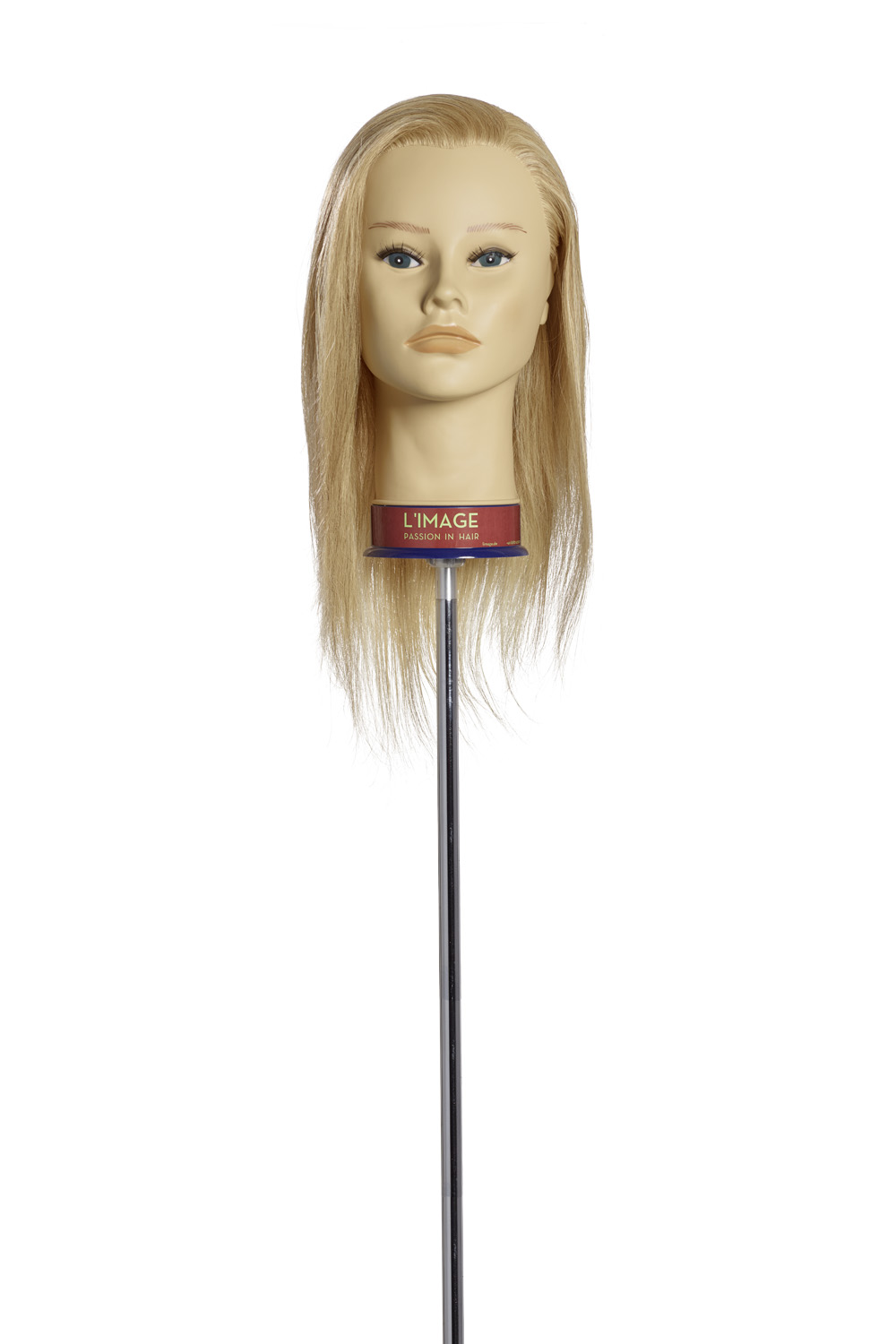 Limage Übungskopf  Carola  lichtblond  35 cm indisches Echthaar