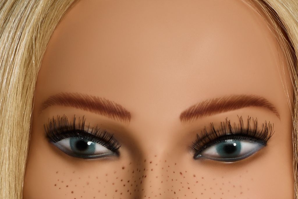 Limage Championkopf Liz lichtblond 60 cm europäisches Echthaar extra viel Haarvolumen