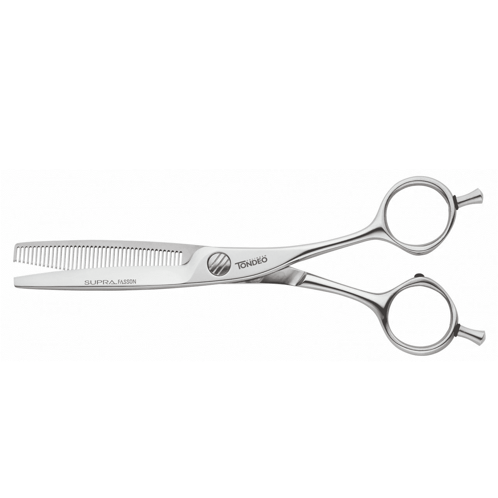 Tondeo Haarschneideschere 6.0" 90108 Supra Fasson Tulip  Conblade Cl.Effi(42) Black Premium-Line