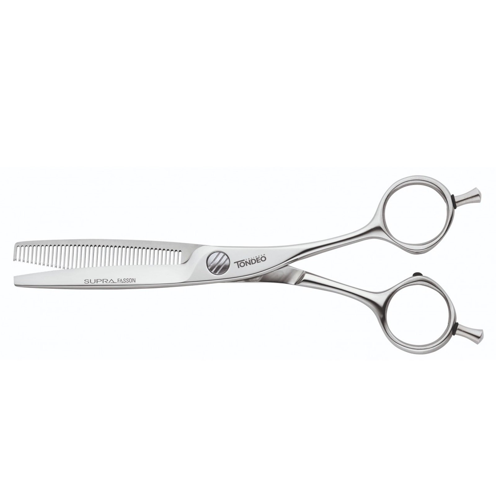 Tondeo Haarschneideschere 6.5" 90109 Supra Fasson Tulip  Conblade Cl.Effi(50) Black Premium-Line