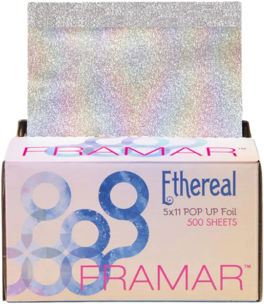 Framar Etheral Aluminiumfolie Medium - Geprägte (Reliëf) Pop Ups - 12,7 cm x 28 cm - 500 Stk