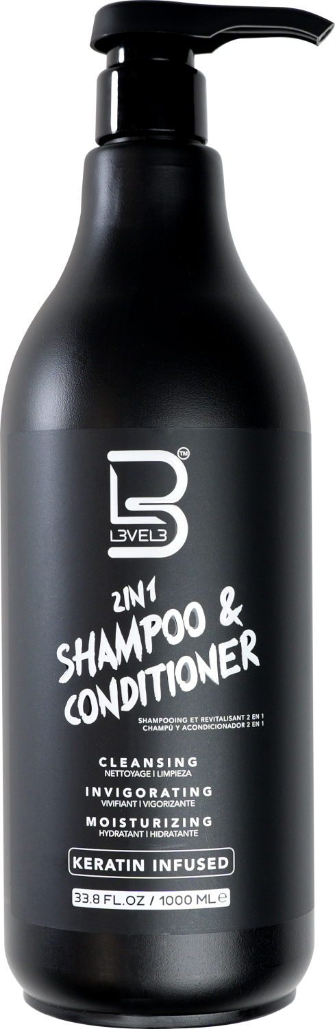Level 3 2-in-1 Shampoo & Conditioner 1000 ml