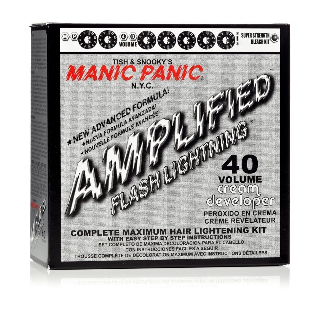 Manic Panic Amplified Flash Lightning Bleach Kit 40 Volume