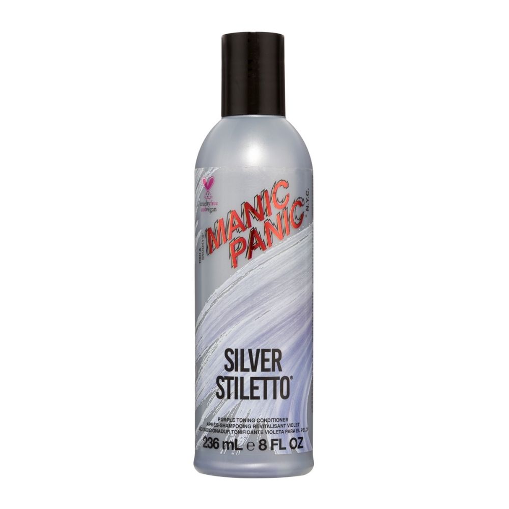 Manic Panic Silver Stiletto Purple Toning Conditioner 236 ml