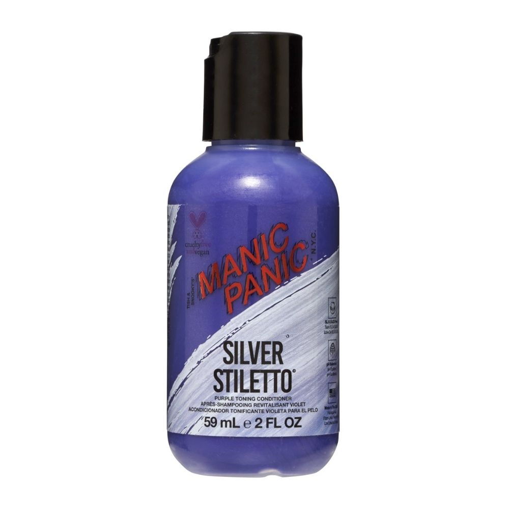 Manic Panic Silver Stiletto Purple Toning Conditioner 59 ml