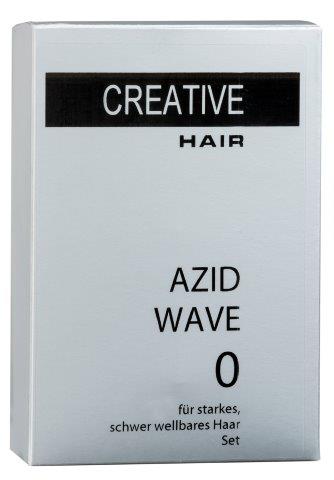 Creative Hair Azid-Wave 0 starkes/schwer wellbares Haar 2 x 80 ml