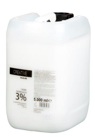 Creative Hair Creme Entwickler Oxydant H2O2 Creme Oxyd 3 % 5000 ml
