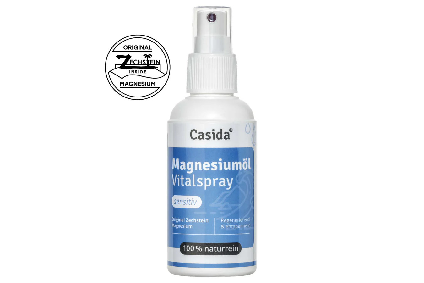 Casida Magnesiumöl Vitalspray Sensitiv  100 ml