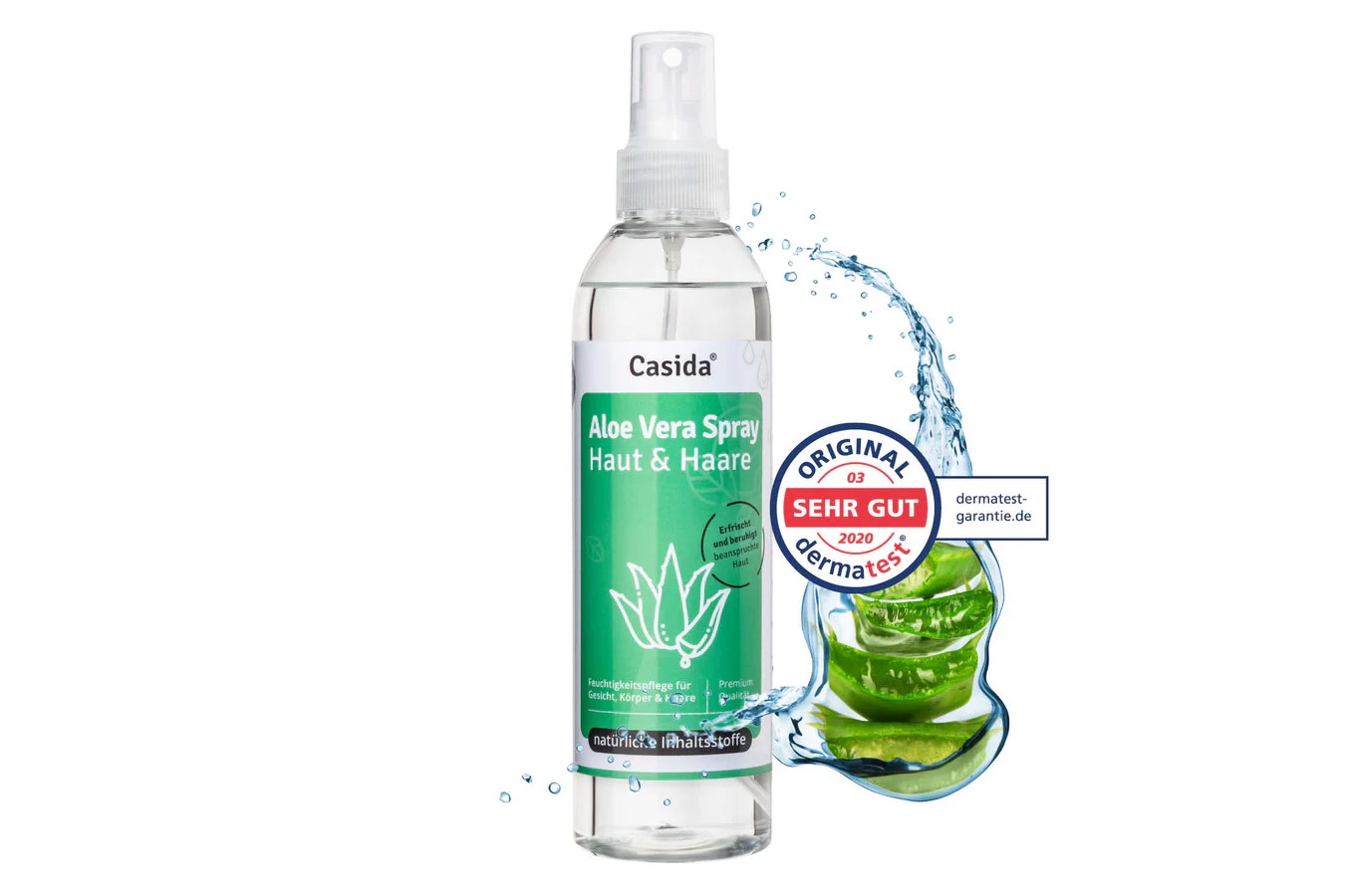 Casida Aloe Vera Spray Haut & Haare 200 ml
