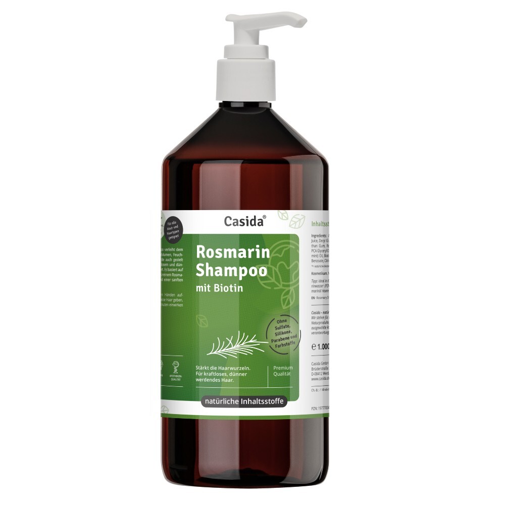 Casida Rosmarin Shampoo mit Biotin 1000 ml