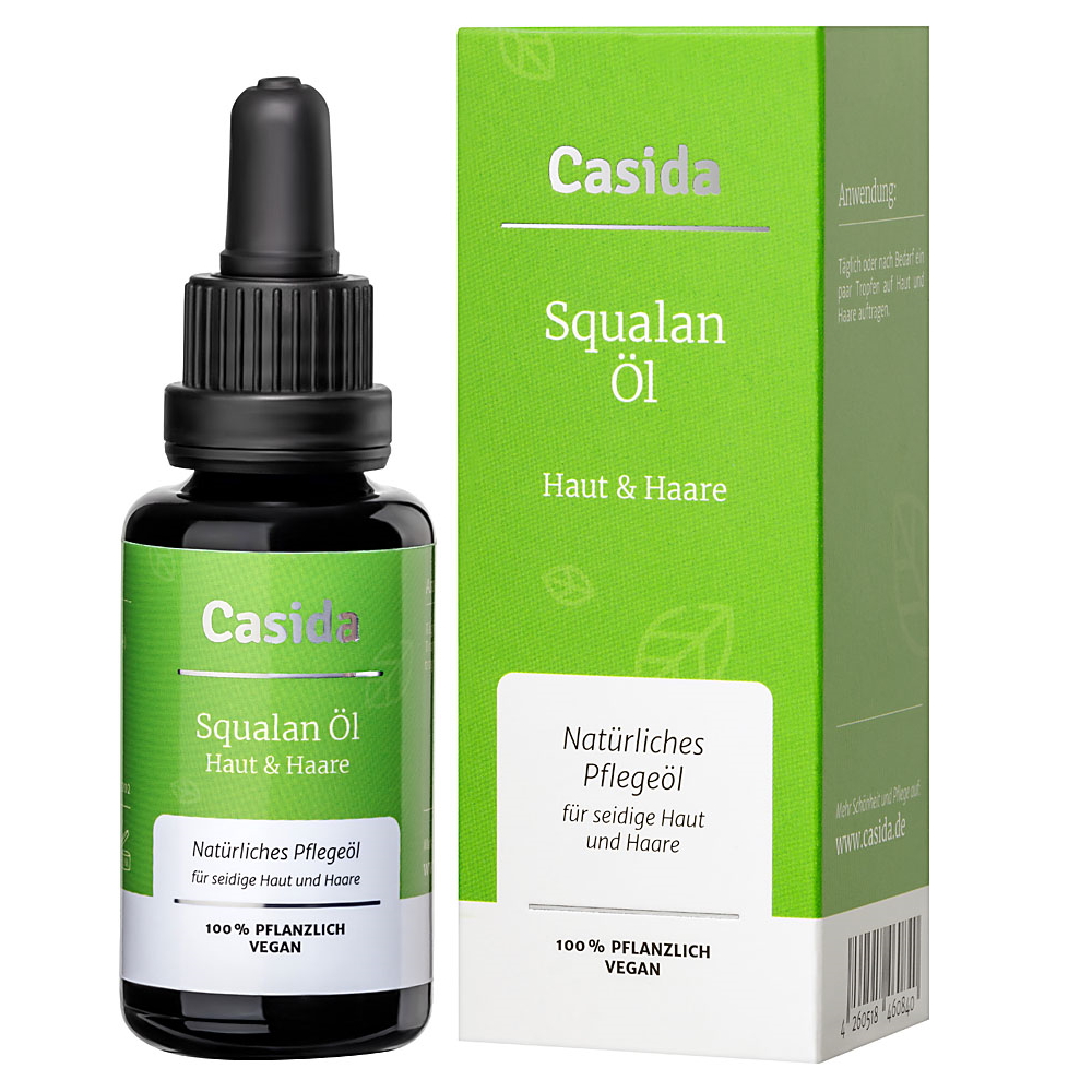 Casida Squalan Öl Haut & Haare pflanzlich 30 ml