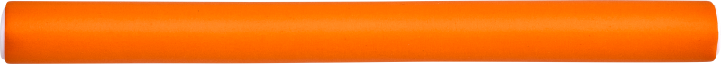 FLEX CURLER Flexible Lockenwickler 18cm - 17mm orange 6Stk
