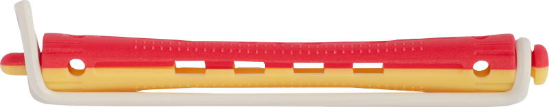 PERM STYLER Kaltwellwickler 90mm - 9mm  gelb/rot 12Stk