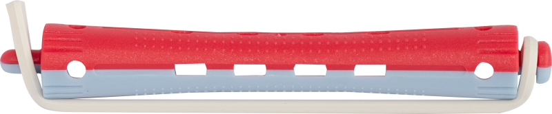 PERM STYLER Kaltwellwickler 90mm -  11mm rot/blau 12Stk