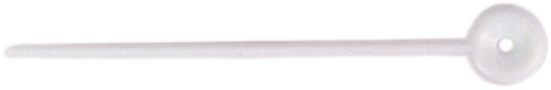 DELRIN PIN Haltenadeln weiß 100Stk