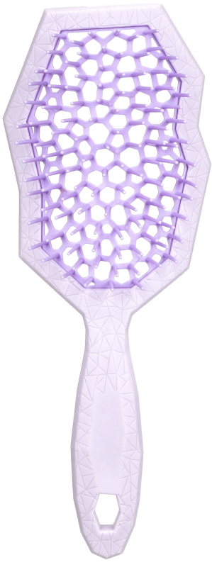 Efalock GLACIER BRUSH Entwirrbürste AuroraGREEN lila