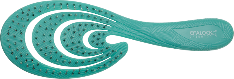 Efalock GREEN OCEAN BRUSHES Entwirrbürste  BeachGREEN mintgrün
