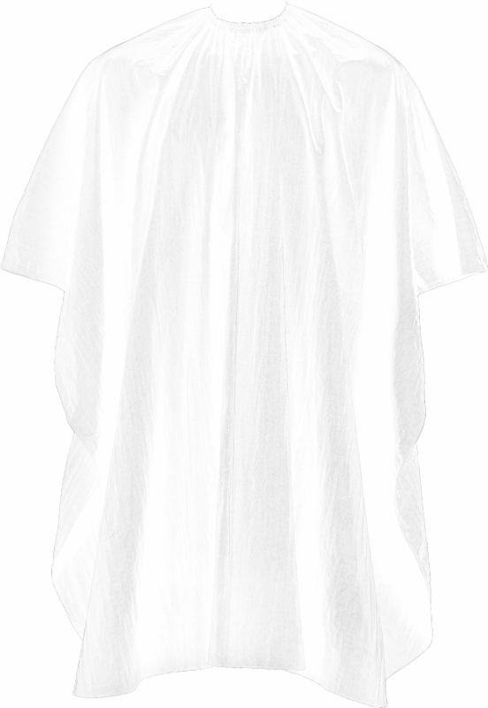 Efalock HOLLYWOOD Haarschneideumhang weiß