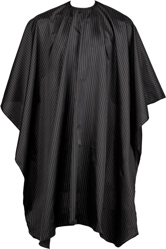 Efalock GENTLEMAN Haarschneideumhang schwarz