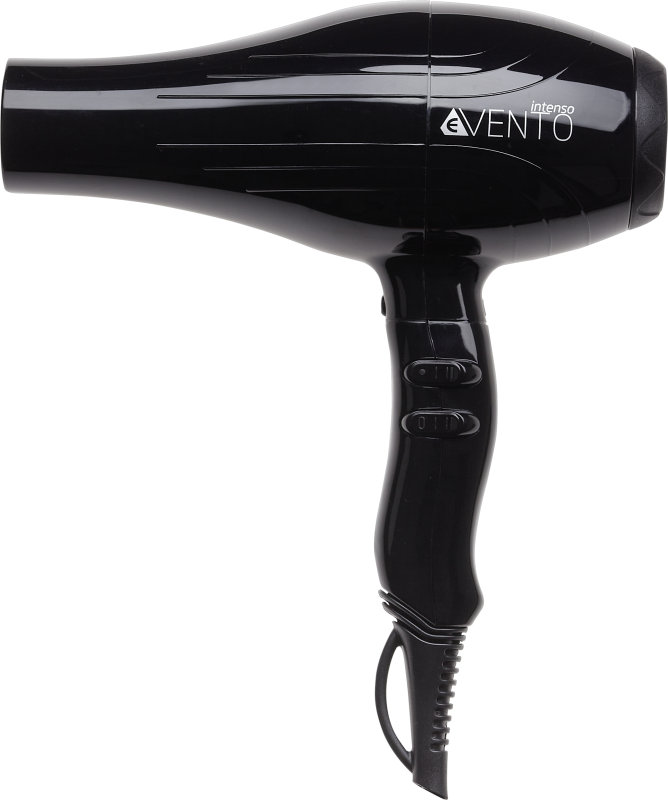 Efalock eVENTO intenso Haartrockner black shine