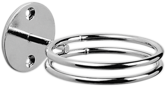 Efalock Wandfönhalter chrom