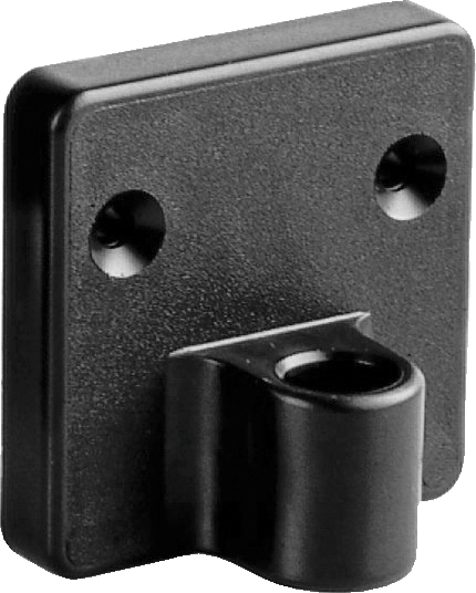 Efalock Wandbefestigungselement für Föhnhalter schwarz