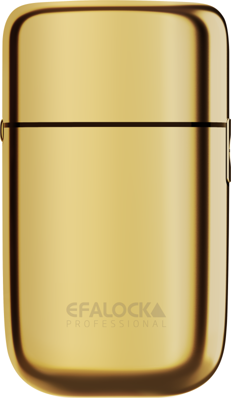 Efalock eGLADIO Doppelfolienrasierer gold