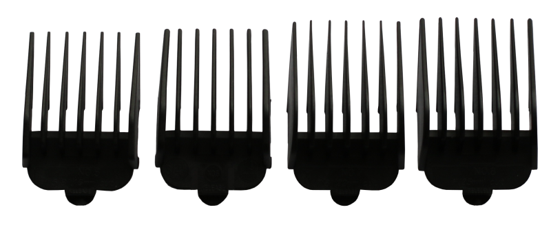 Efalock CLASSIC/VINTAGE STYLE Kammaufsätze groß 15-24mm für Haarschneidemaschine