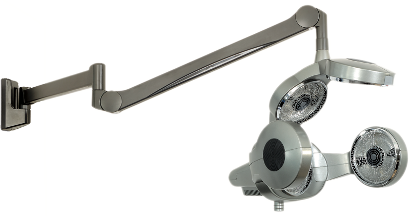 EXONDA  HAIRZON+S33 Infrarotstrahler Wandarm-Version titanium-silber anthrazit