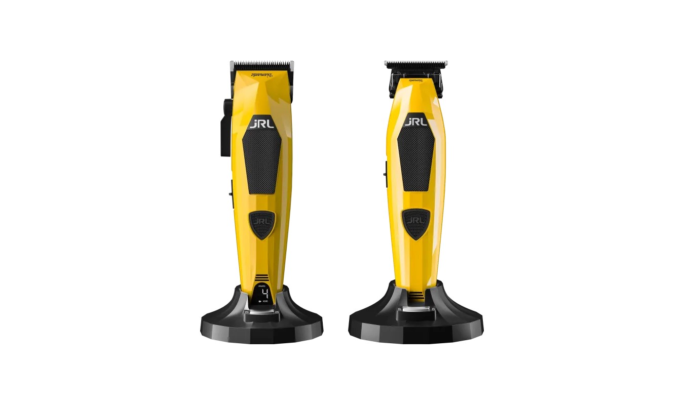 JRL DIAMANTE CLIPPER & TRIMMER COMBO KIT gelb