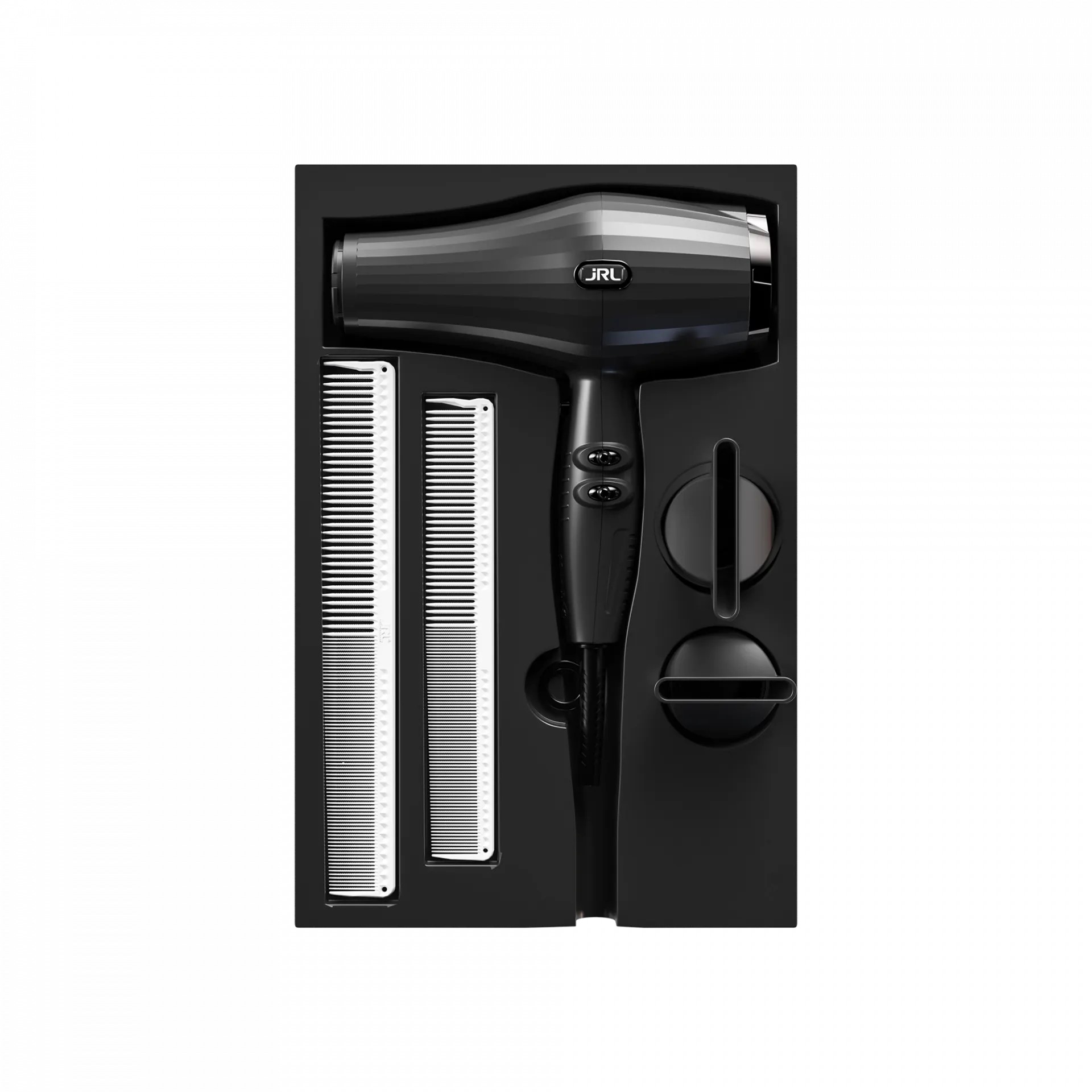 JRL FORTE PRO 2020L Haartrockner Combo Kit mit 2 JRL Kämme