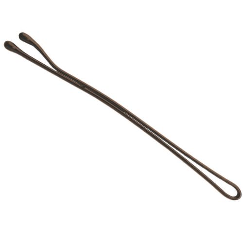 CHEVALIER Haarklemmen 7cm braun 100Stk
