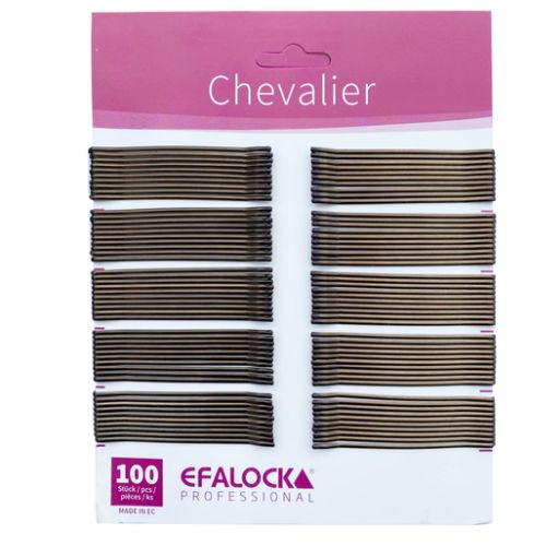 CHEVALIER Haarklemmen 7cm braun 500g