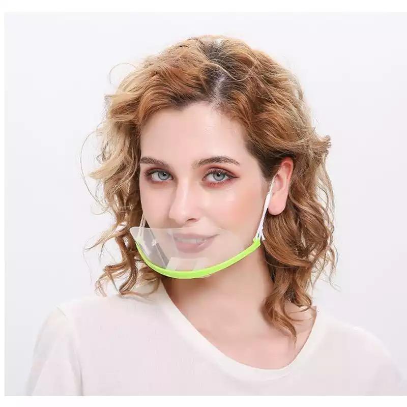 Gesichtsmaske Mundschutz & Nasenschutz verstellbar IN FARBE WEISS