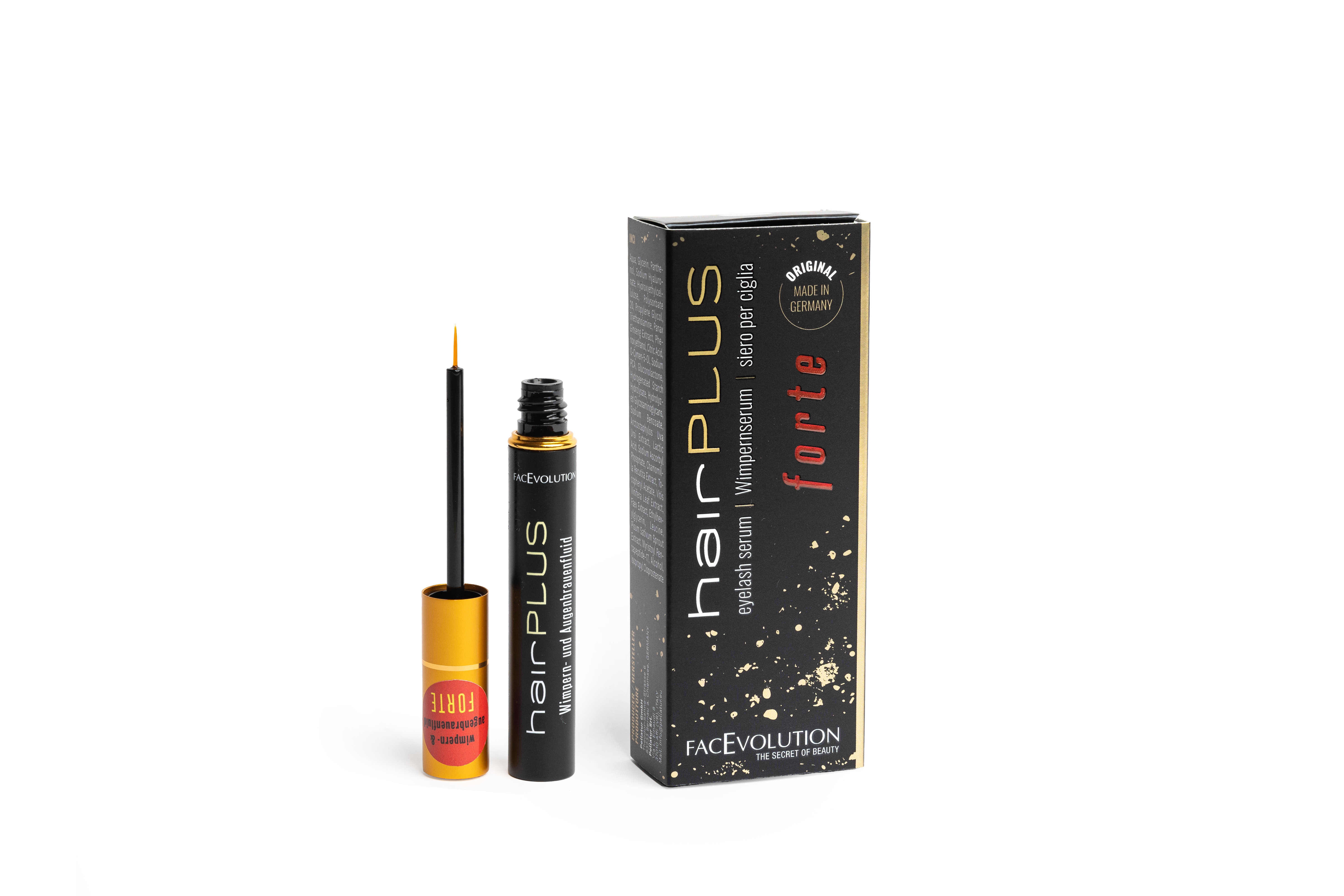 Hairplus Facevolution FORTE Wimpernserum und Augenbrauenserum 4,5 ml