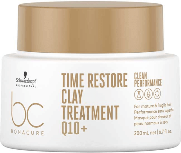 Schwarzkopf BC Bonacure Q10+ Time Restore Clay Treatment 200ml