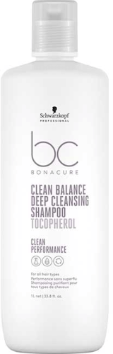 Schwarzkopf BC Clean Balance Deep Cleansing Shampoo 1000ml