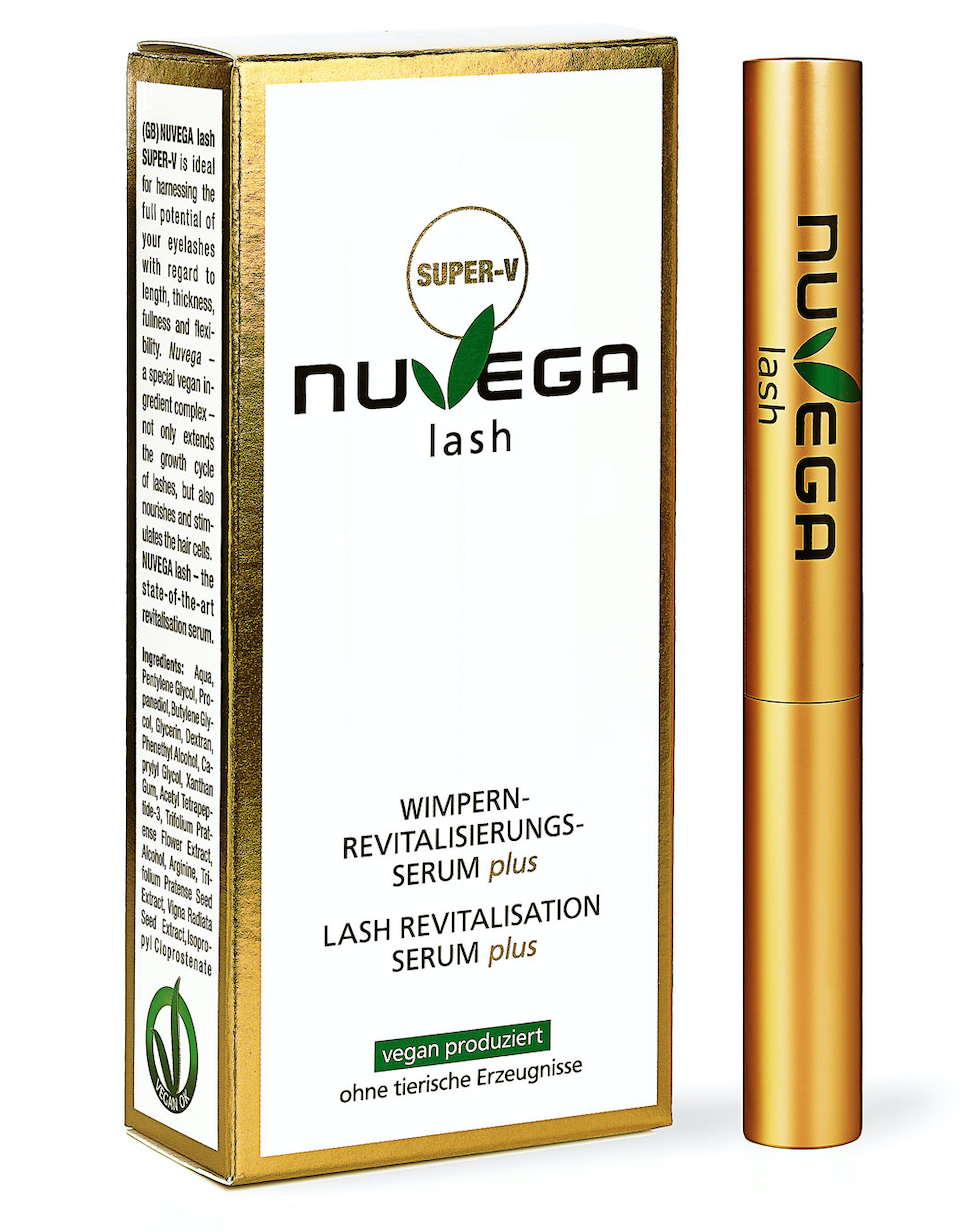 NuVega Lash Super-V - Veganes Wimpernserum - 3 ml