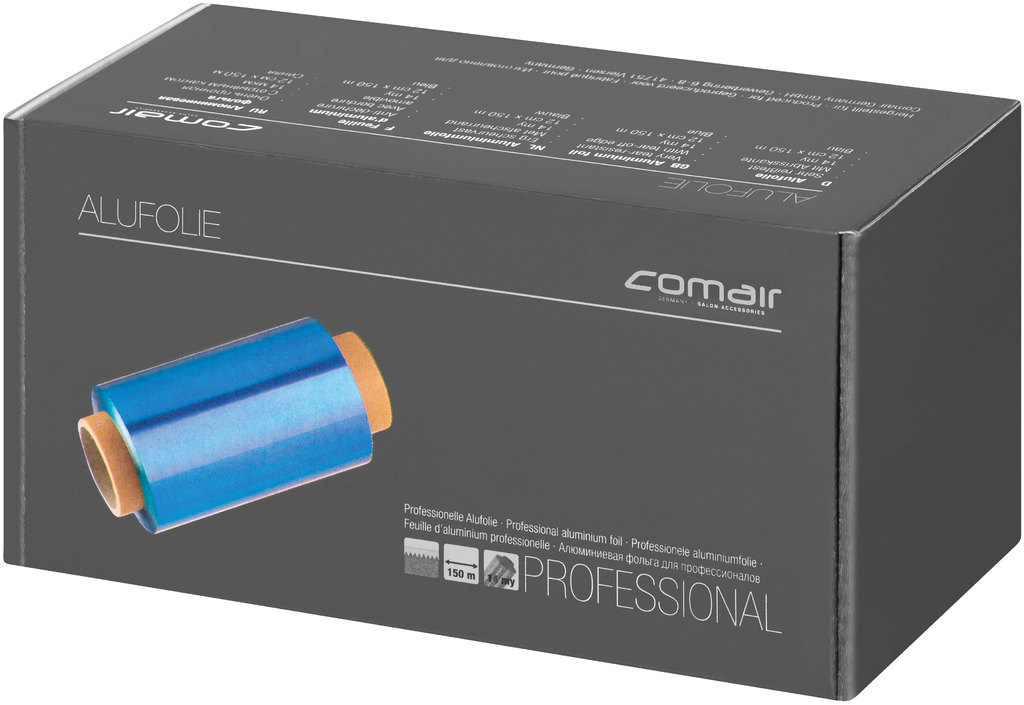 Comair Alufolie 14µ blau 12cmx150m Rolle