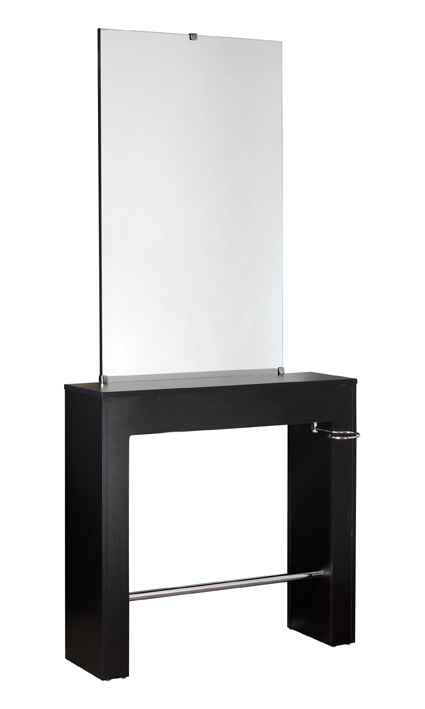 Comair Bedienungsplatz "SWISS" einfach dunkle Ausführung Holzfurnier 192x82x25cm