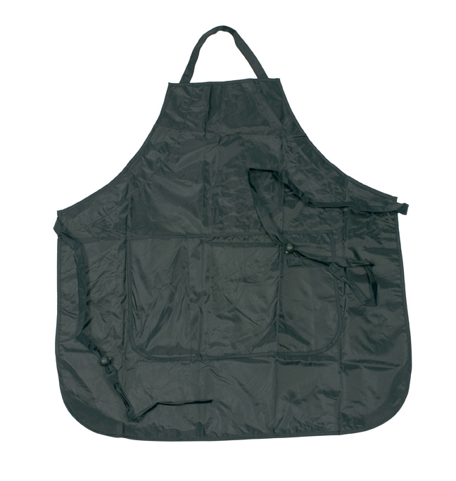 Comair Färbeschürze Protection schwarz, verstellbar, 2 Taschen 67x70cm