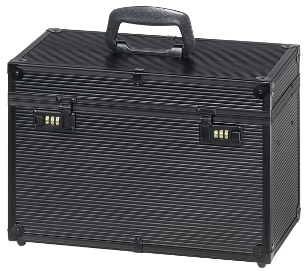 Comair Werkzeugkoffer Aluminium schwarz HBT 27,5x40,0x21,5