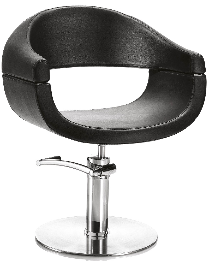 Xanitalia Friseurstuhl Queen runder Fuß