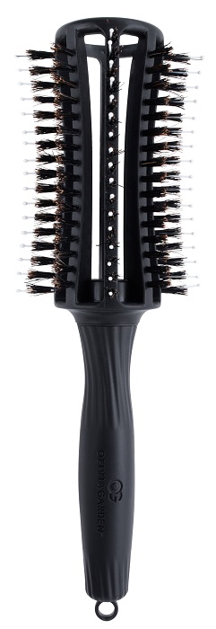 Olivia Garden Fingerbrush schwarz Rund Large