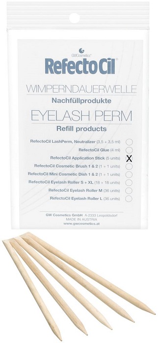 Refectocil Eyelash Curl & Lift Refill Rosenholzstäbchen