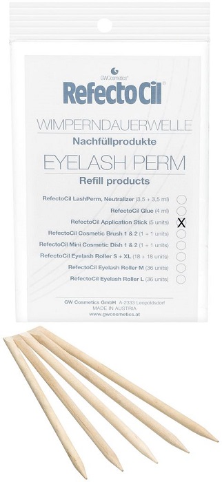 Refectocil Eyelash Curl & Lift Refill Rosenholzstäbchen