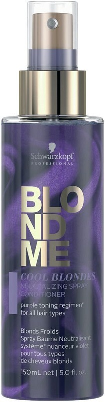 Schwarzkopf Blondme Cool Blondes Neutralizing Spray Conditioner 150 ml