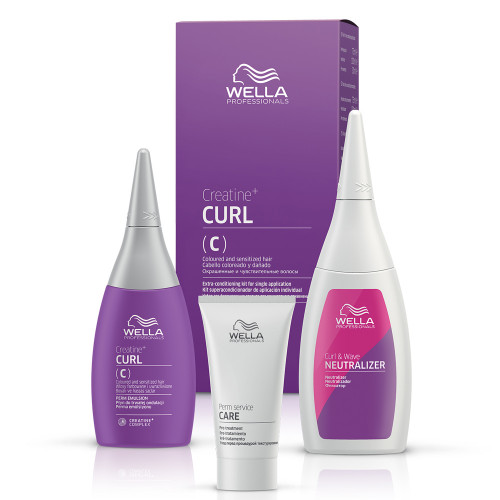 *Wella Professionals Creatine + Curl C/S Hair Kit 75+100+30 ml